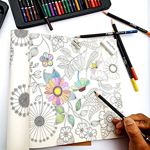 色鉛筆画 Amazon.co.jp: JJZXD 96ピース絵画セット、図面&アートサプライ
